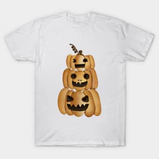 Cute Jack o lanterns Halloween T-Shirt